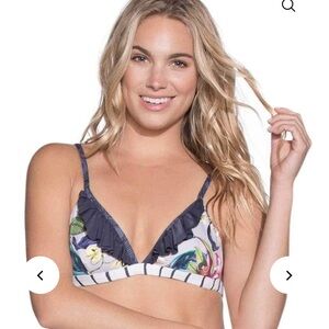 Maaji Homemade Heaven Fixed Triangle Bikini Top size medium